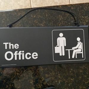 NWOT Reversible The Office sign